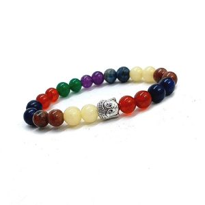 7 Chakra Buddha Crystal Bracelet